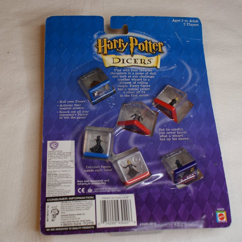 Harry Potter Starter Set Dicers Collectible Dice Game. Ages 5 to Adult